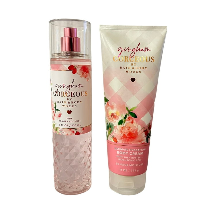 Gingham Gorgeous ボディケアセット Amazon.com : Bath & Body Works Gingham Gorgeous Trio Gift