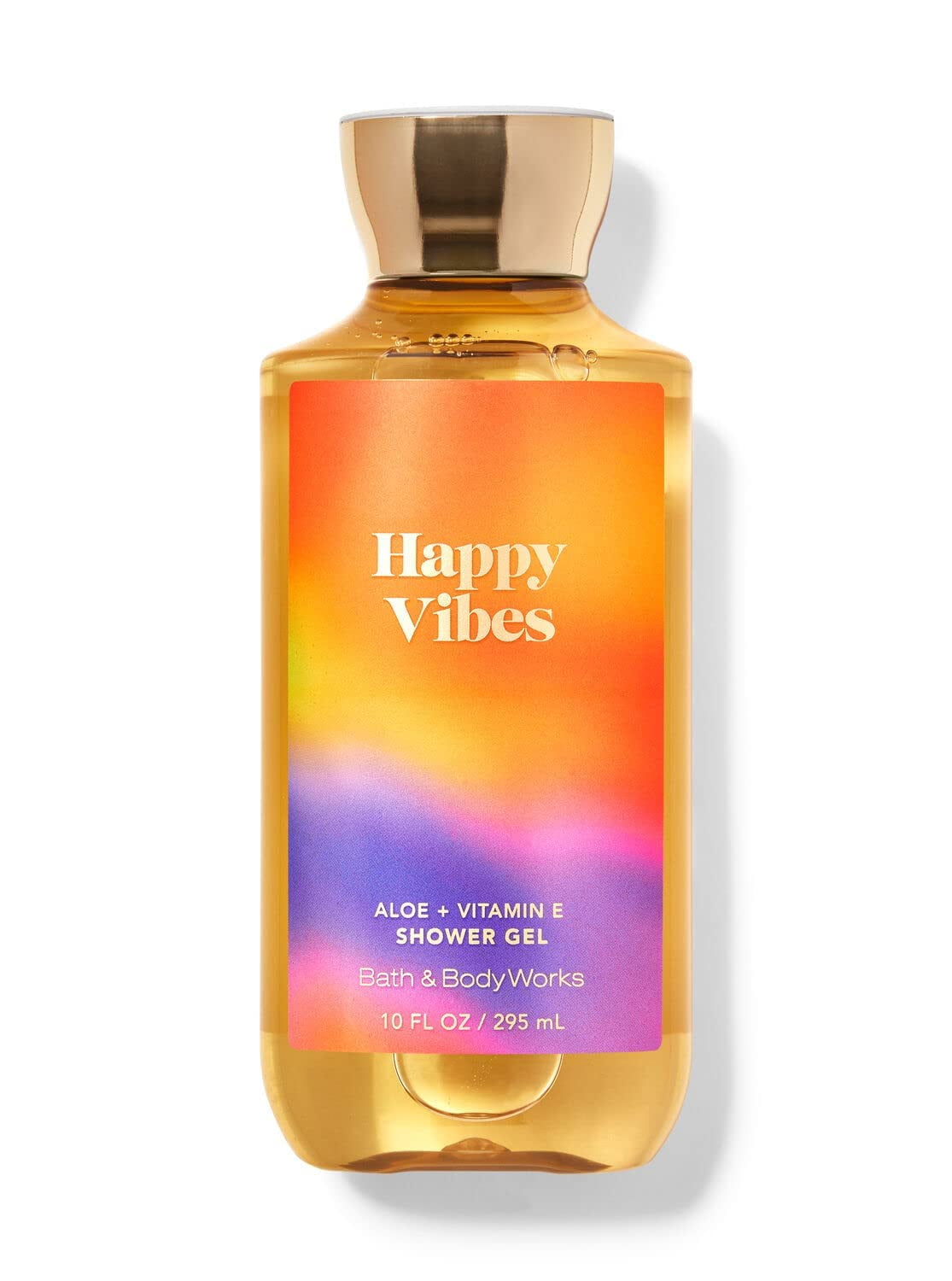 Bath and Body Works HAPPY VIBES Shower Gel 10 Fluid Ounce