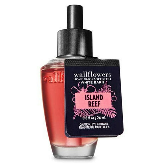 White Barn Island Reff Fragrance Warmer Plug-in Refill, 0.8 fl oz, 1 Count, 1 Pack