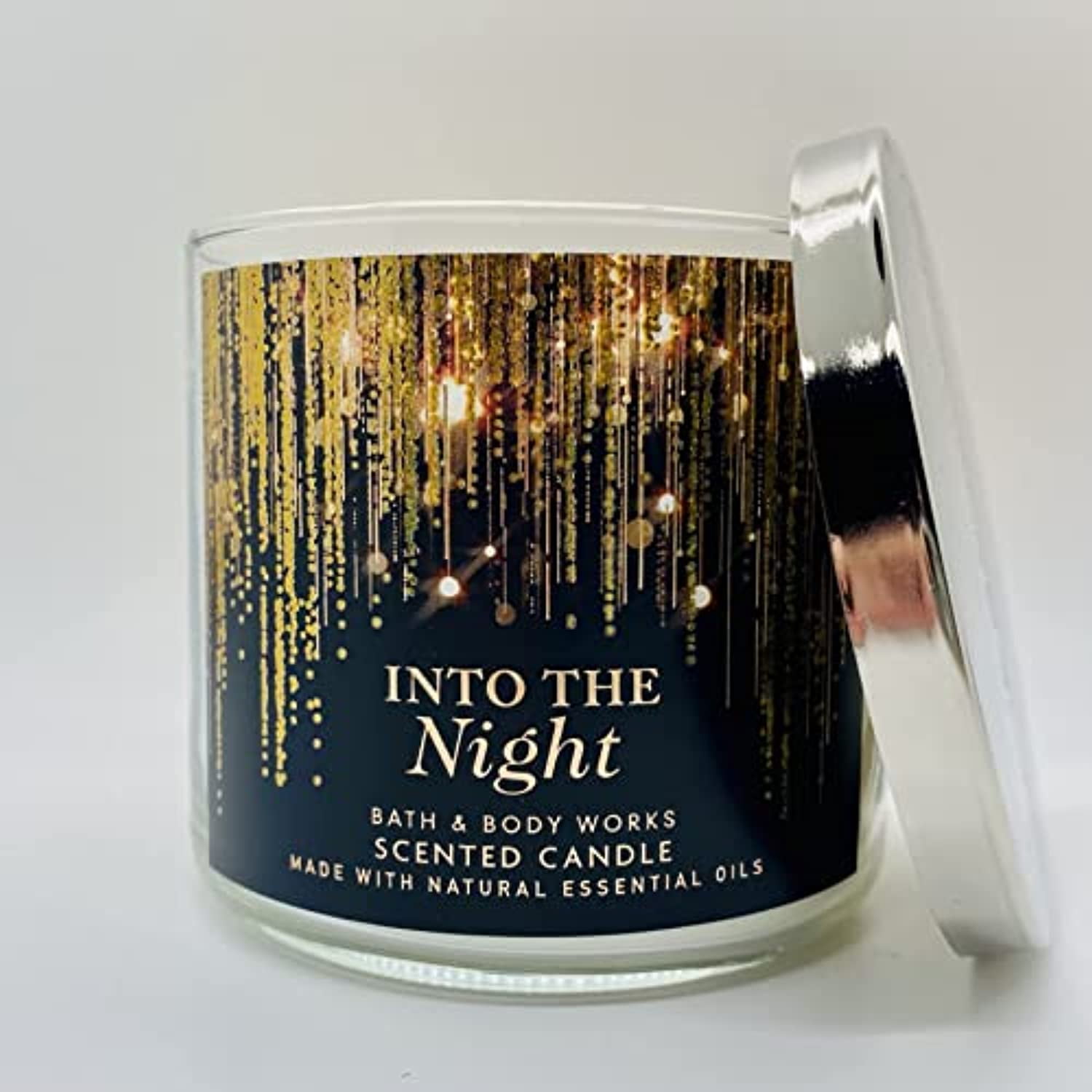 Bath & Body Works Into The Night キャンドル Bath and Body Works Into The Night 14.5oz 3 Wick Candle - Walmart.com