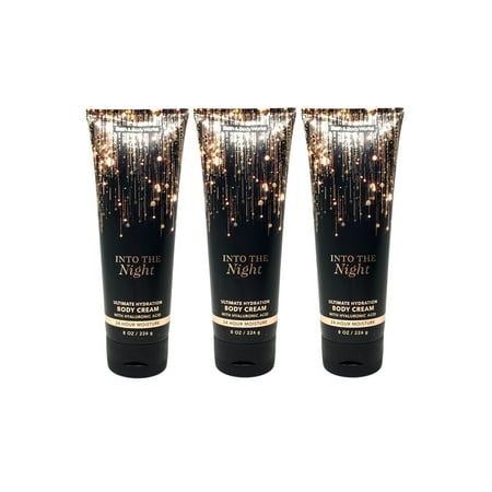 Bath and Body Works Into the Night Ultimate Hydration Body Cream Trio Gift Set - Full Size