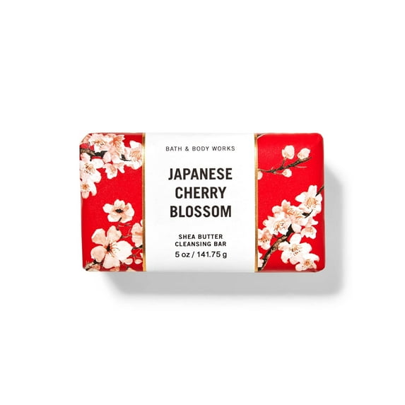 Bath and Body Works JAPANESE CHERRY BLOSSOM Shea Butter Cleansing Bar 5 oz