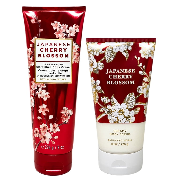 Bath and Body Works Japanese Cherry Blossom 2 Piece Gift Set