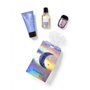 Bath and Body Works LAVENDER VANILLA Mini Gift Set Lavender Vanilla Body Cream - Body Wash and Foam Bath and a Soft Lavender Hand Sanitizer