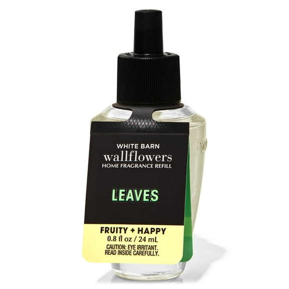 Bath and Body Works LEAVES Wallflowers Home Fragrance Refill 0.8 Fluid Ounce - set of 2