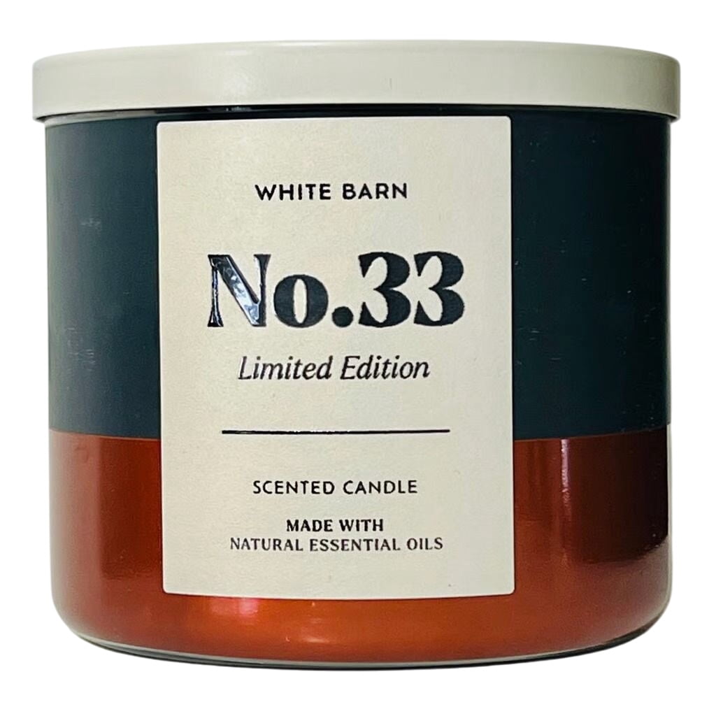 Bath and Body Works Limited Edition No.33 (White Barn) 3-Wick