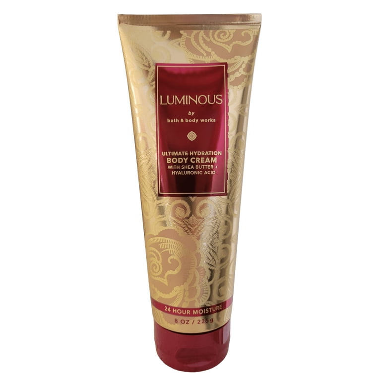 Bath & Body Works Luminous Body Cream 8 oz, Fragrance Mist 8 fl oz