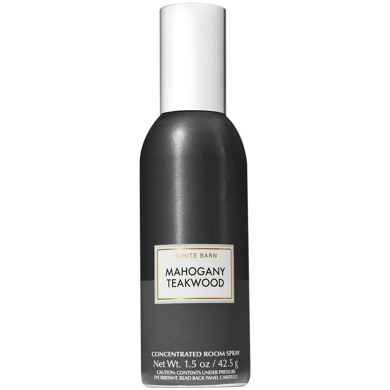 White Barn Mahogany Teakwood Room Spray, Rich Mahogany, Black