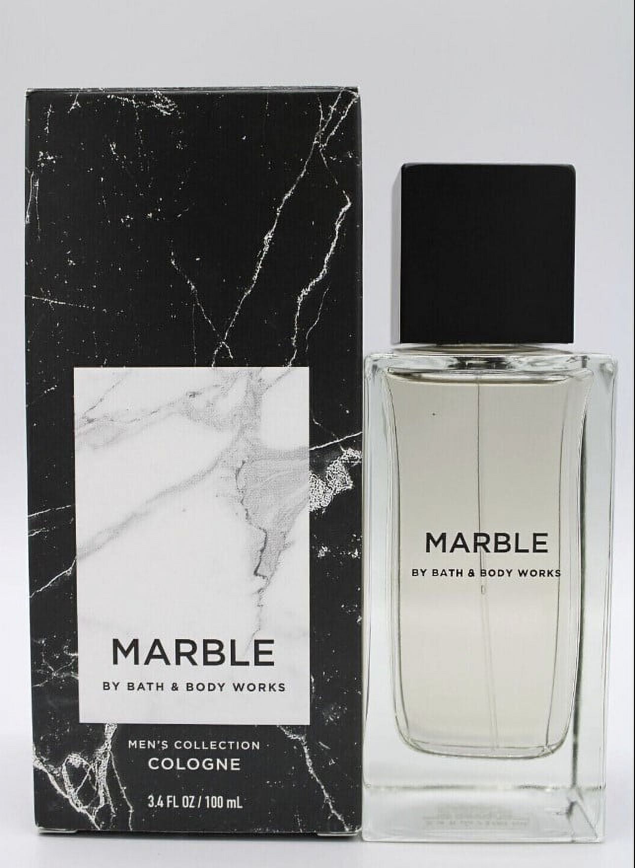 Bath and Body Works MARBLE Men's Cologne 3.4 fl oz / 100 mL