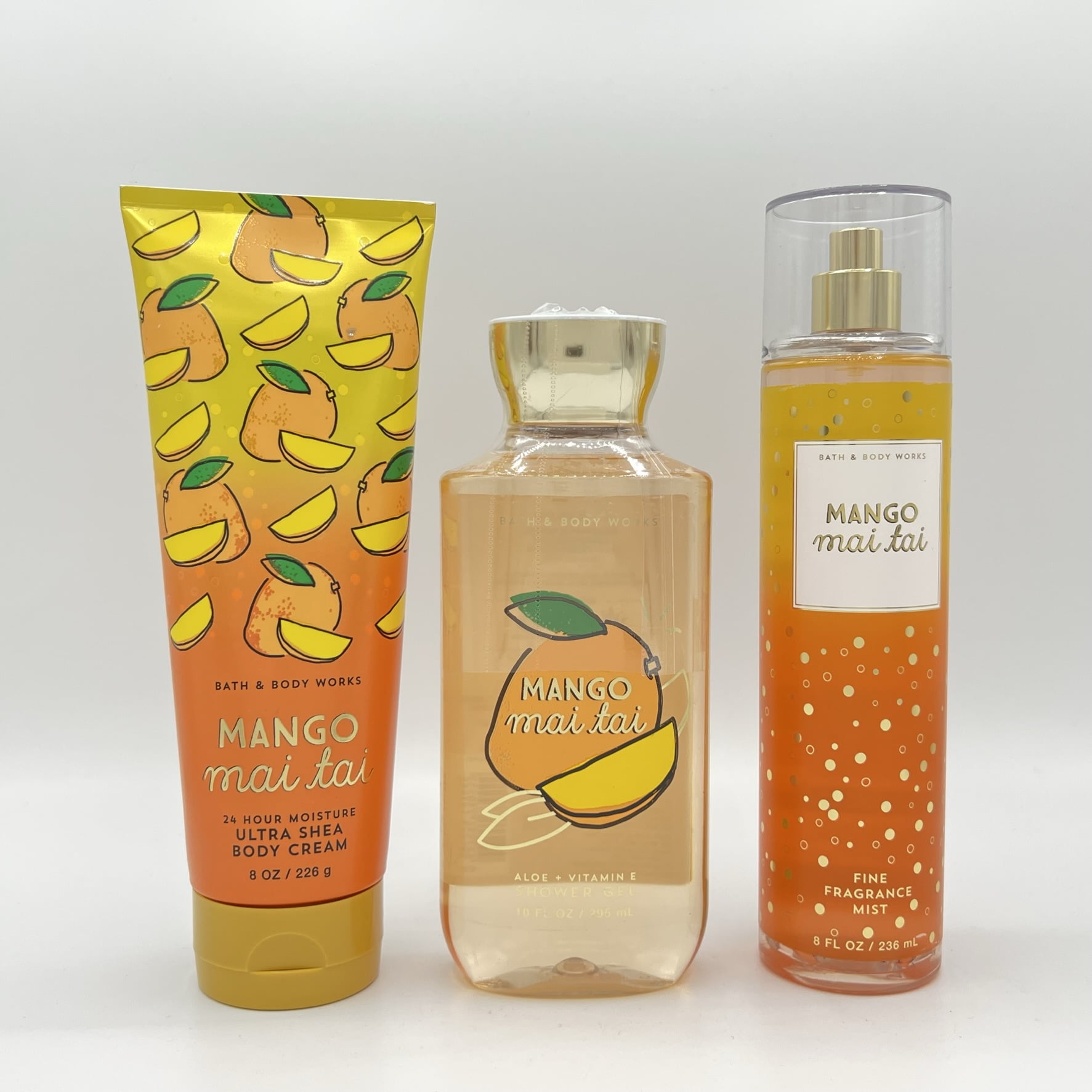 Bath & Body Works Champagne Toast Gift Bag Set - Fine Fragrance Mist, Shower Gel, Body Lotion, Shea Butter Hand Cream