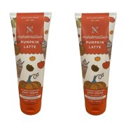 Bath and Body Works Marshmallow Pumpkin Latte 2 Pack Ultra Shea Body Cream 8 Oz. (Marshmallow Pumpkin Latte)