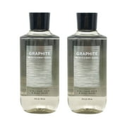 Bath and Body Works Mens Collection Graphite 3-in-1 Hair, Face & Body Wash 2 Piece Set - 10 fl oz / 295 mL each