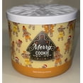 thumbnail image 1 of Bath and Body Works Merry Cookie 3 Wick Scented Candle New with Lid, 1 of 7
