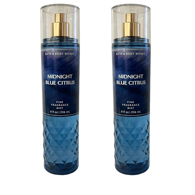Bath and Body Works Midnight Blue Citrus Fragrance Mist Set fl