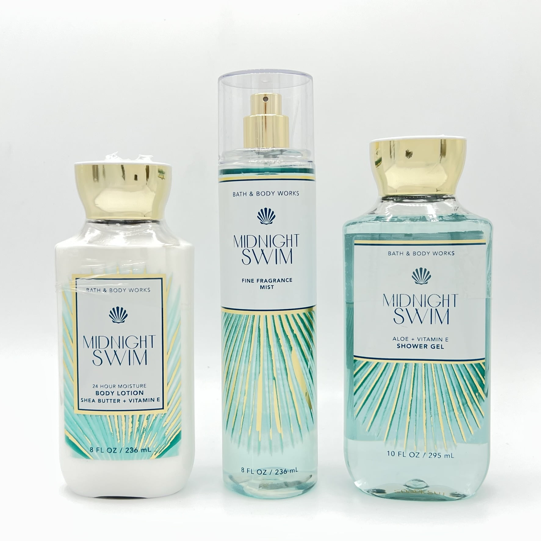 Bath and Body Works Midnight Swim 8oz Body Lotion, 8oz Fine