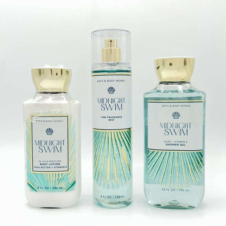 ボディミスト Bath & Body Works Body Mist & Lotion Bath and Body Works Midnight Swim 8oz Body Lotion, 8oz Fine