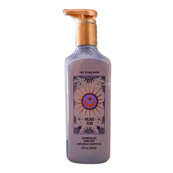 Bath and Body Works Mojave Plum Cleansing Gel Hand Soap with Natural Essential Oils (8 fl oz / 236 mL)