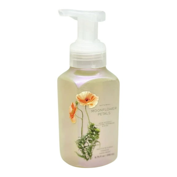 Bath and Body Works Moonflower Petals Gentle & Clean Foaming Hand Soap (White Barn) 8.75 fl oz / 259 mL