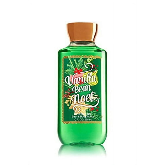Bath and Body Works New Vanilla Bean Noel Shower Gel 10 Oz