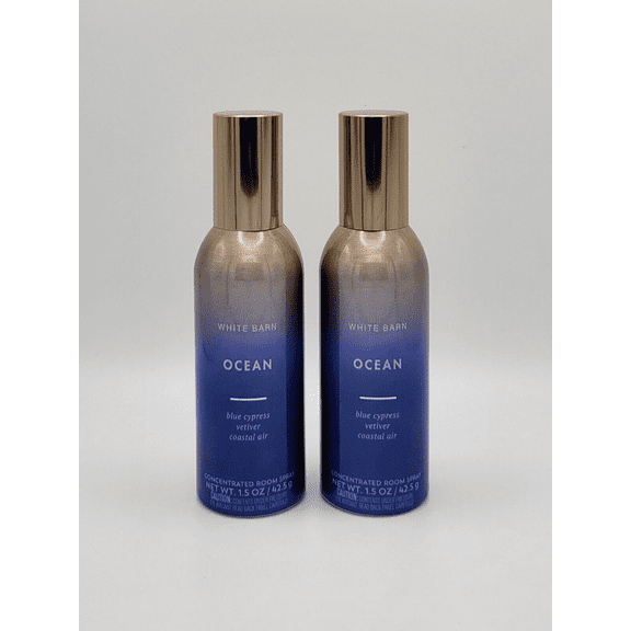 Bath and Body Works Ocean Concentrated Room Spray Air Freshener 1.5 oz Set of 2