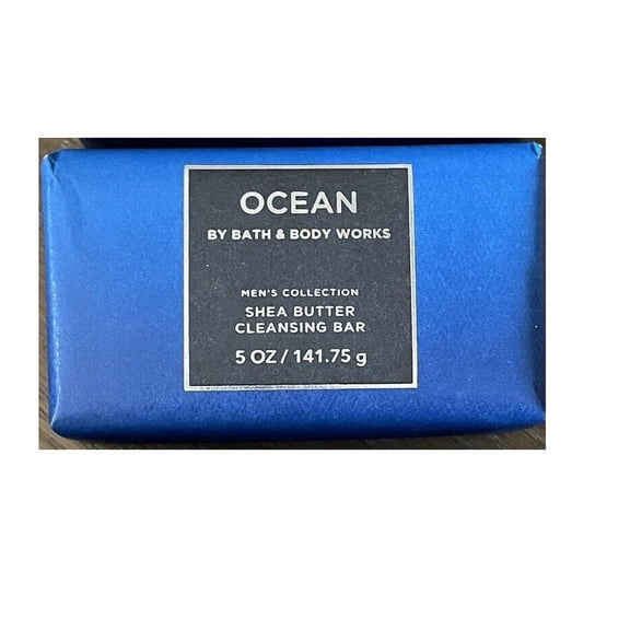 Bath and Body Works Ocean For Men Shea Butter Cleansing Bar 4.2 oz