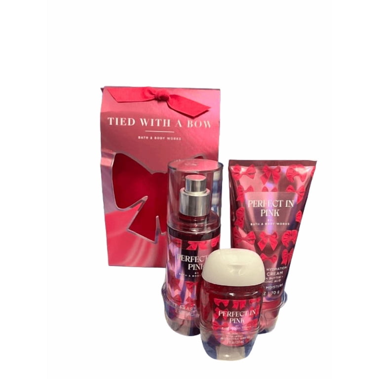 Bath and Body Works Perfect In Pink - Tied With A Bow Mini Gift