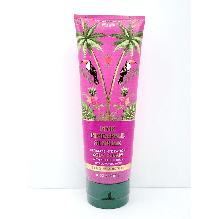 Bath and Body Works Pink Pineapple Sunrise Body Cream With