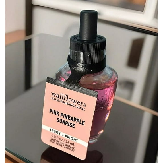 Bath and Body Works Pink Pineapple Sunrise Wallflowers Home Fragrance Refills 0.8 Fl Oz