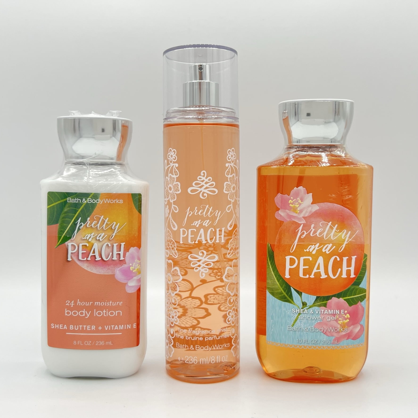 Bath and Body Works Warm Vanilla Sugar 2 Pack Fine Fragrance Mist Set -  Full Size 