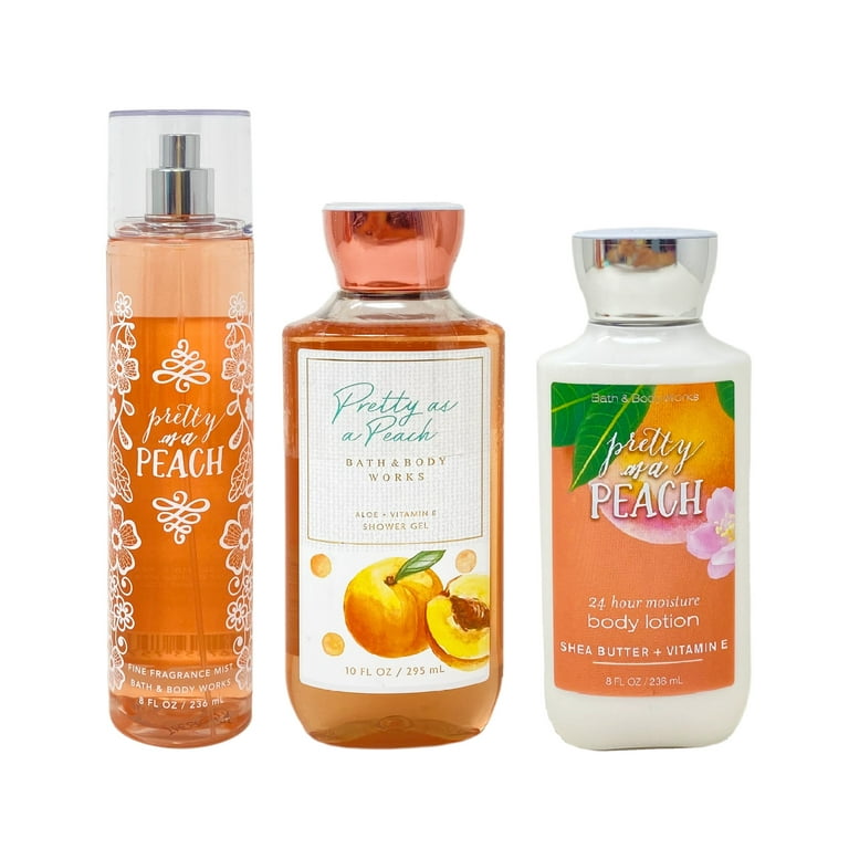 Body Works Peach Smelling Perfume Bath And Body Works Pretty As A