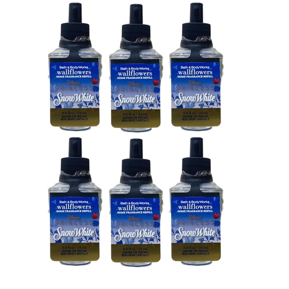 Bath and Body Works Princess Snow White Wallflower Refill - Pack of 6