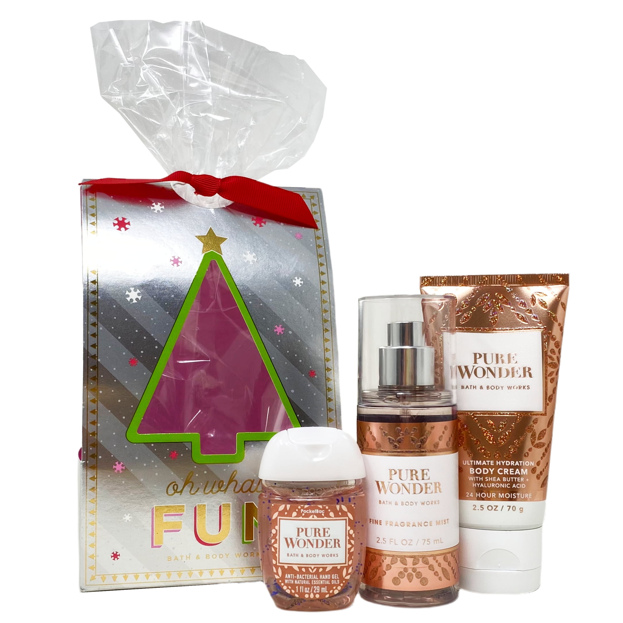 Bath and Body Works Pure Wonder Oh What Fun Mini Gift Set 