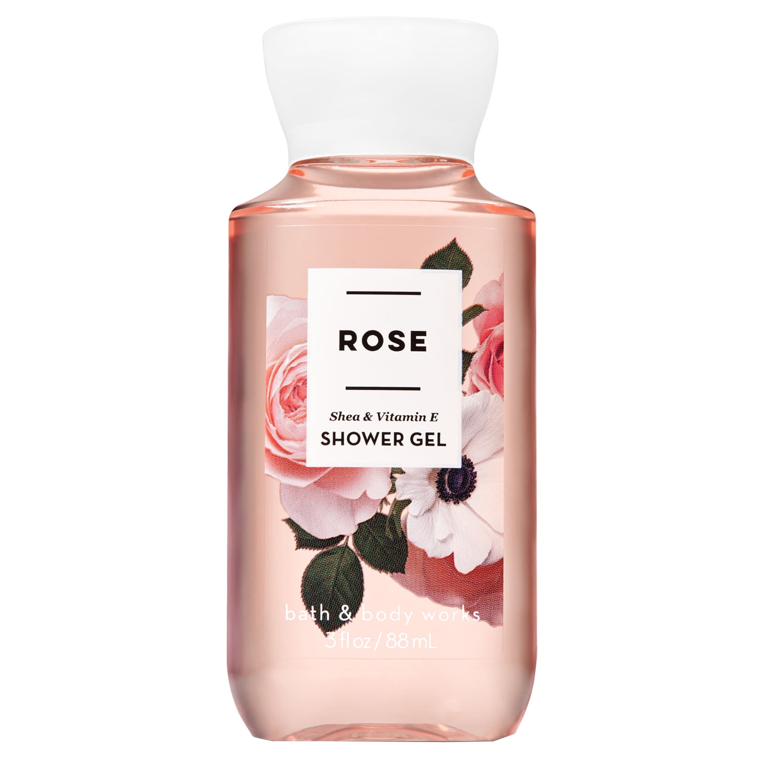 Bath and Body Works ROSE Travel Size Shower Gel 3 Fluid Ounce