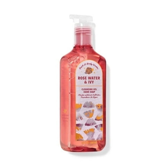 Bath and Body Works ROSE WATER & IVY Gentle Gel Hand Soap 8 Fluid Ounce
