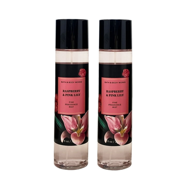 Bath and Body Works Raspberry Pink Lily Piece Fine Fragrance