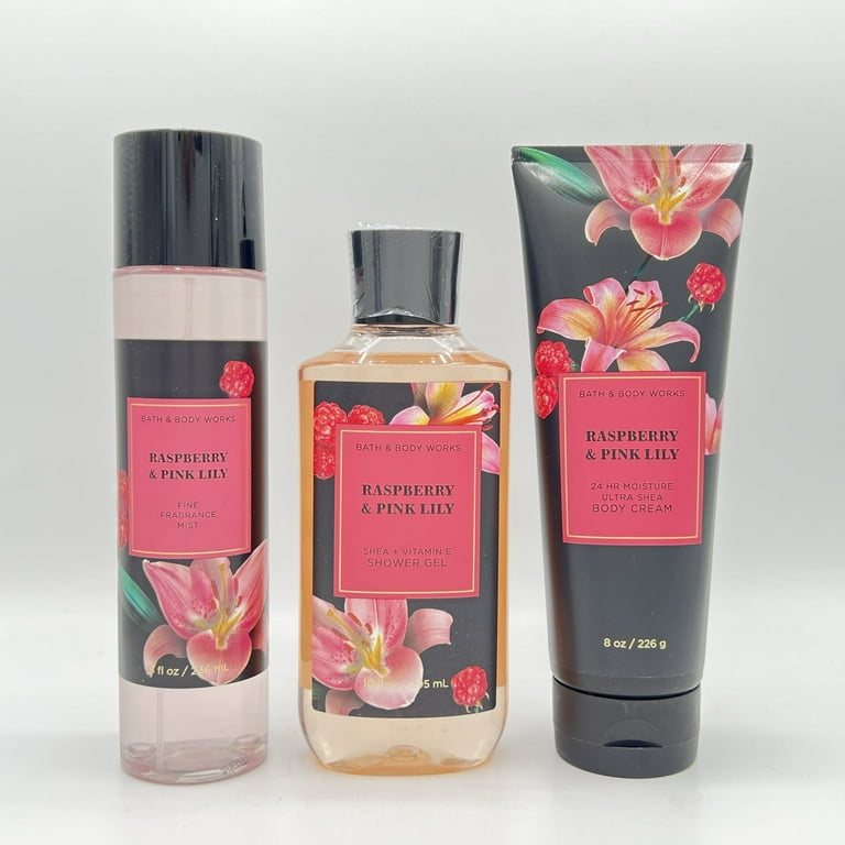 Bath and Body Works Raspberry and Pink Lily Fine Fragrance Mist