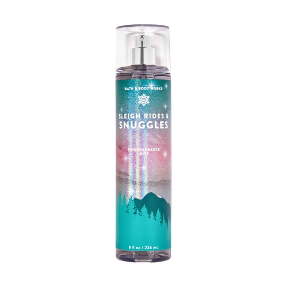 Bath and Body Works SLEIGH RIDES & SNUGGLES Fine Fragrance Mist 8 Fluid Ounce