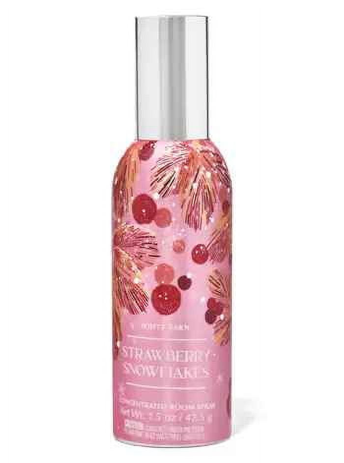 Bath and Body Works STRAWBERRY SNOWFLAKES Concentrated Room Spray 1.5 Ounce
