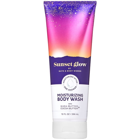 Bath and Body Works SUNSET GLOW Moisturizing Body Wash 10 Fluid Ounce