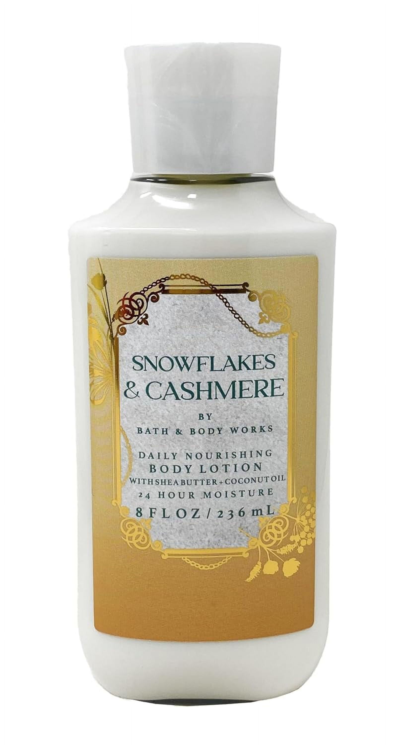 Bath and Body Works Snowflakes & Cashmere Daily Nourishing Body Lotion 8oz