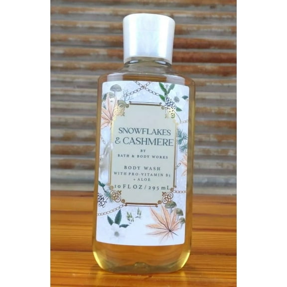 Bath and Body Works Snowflakes and Cashmere Body Wash 10 Fl Oz