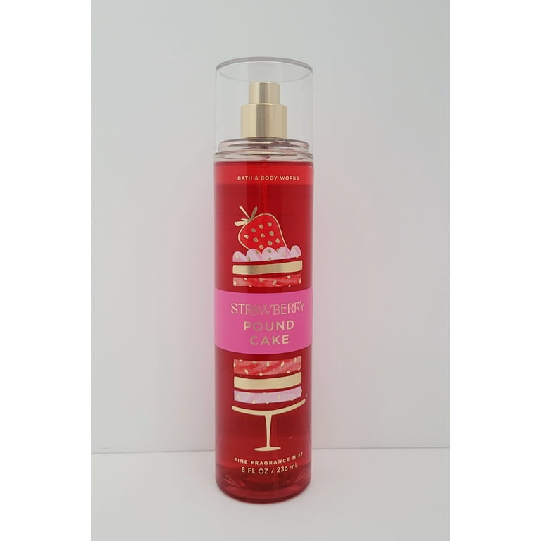  Strawberry Pound Cake Perfume Alcohol-free Fine Fragrance Mist  by Bath & Body Workshop 5 Fl Oz - An Irresistible Blend of Strawberries  Buttery Poundcake and Vanilla Cream : Beauty 