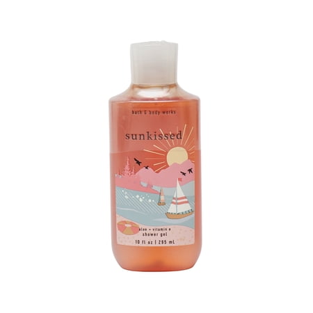 Bath and Body Works Sunkissed Shower Gel with Aloe + Vitamin E (10 fl oz / 295 mL)