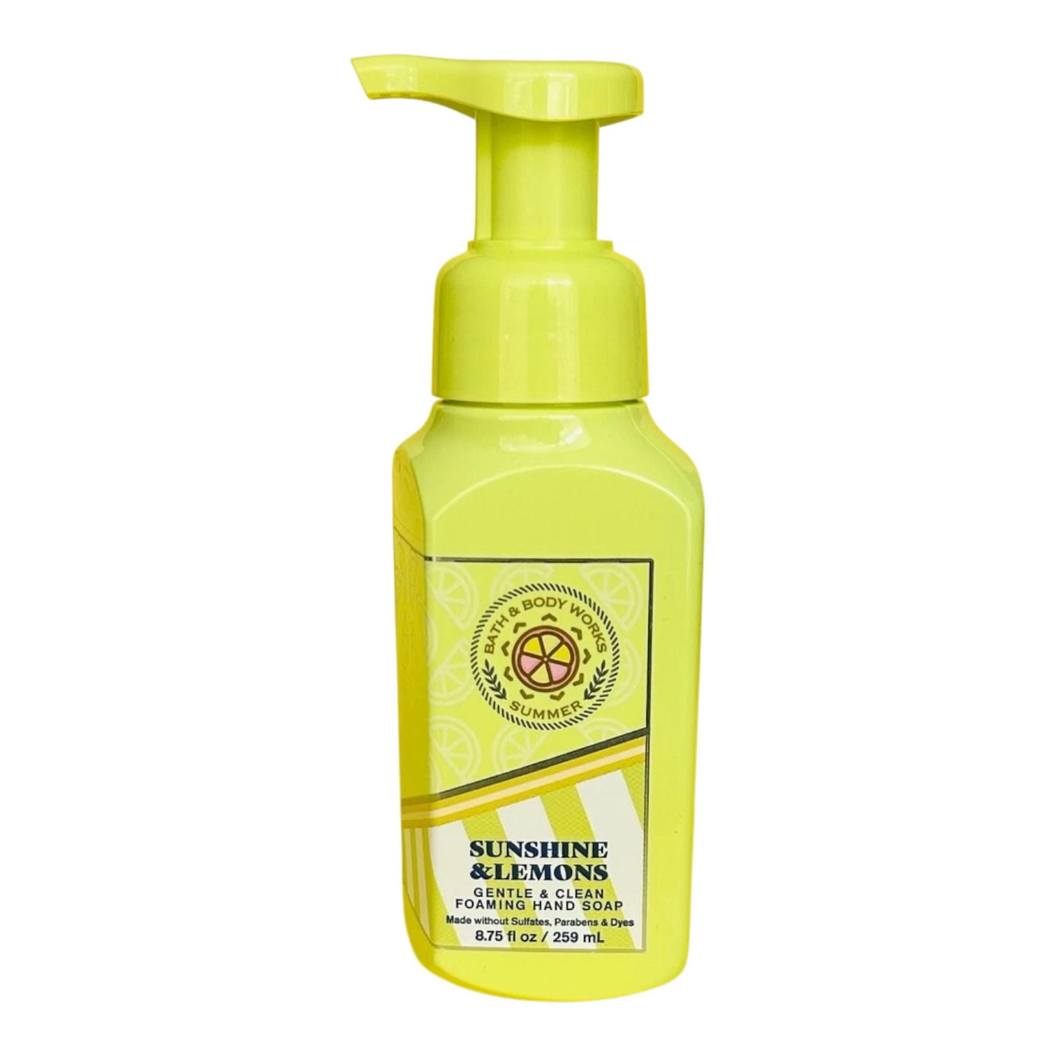 Bath and Body Works Sunshine & Lemons Gentle & Clean Foaming Hand