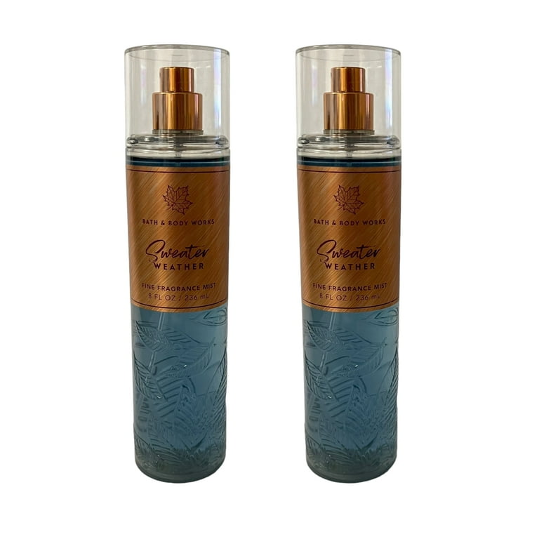 Bath and Body Works Sweater Weather Fragrance Mist Set 8 fl