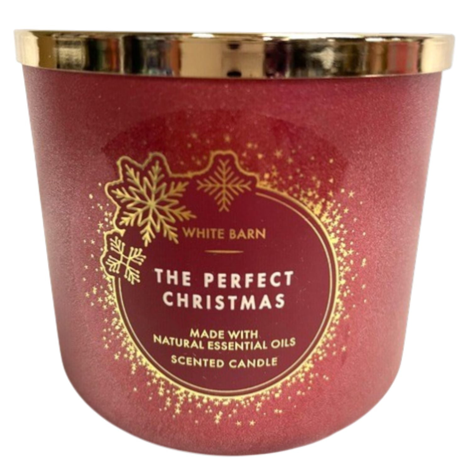 アロマグッズ Bath & Body Works THE PERFECT CHRISTMAS Bath and Body Works The Perfect Christmas 3 Wick Scented Candle