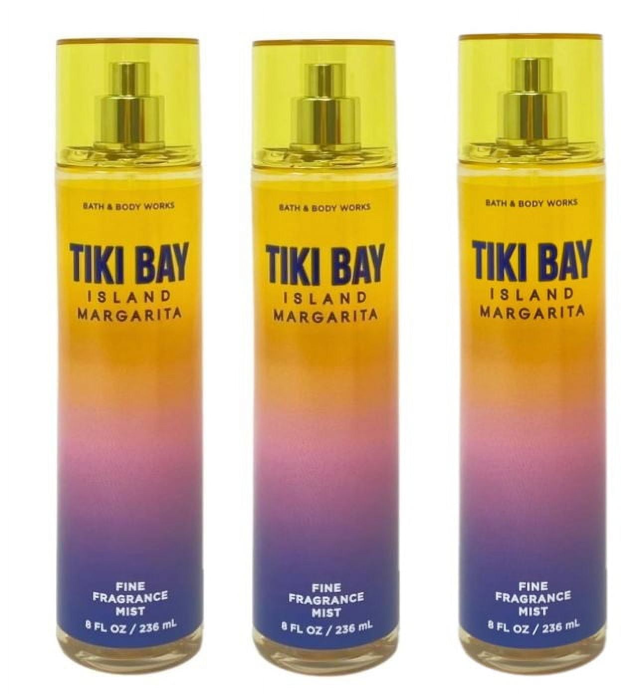 Bath and Body Works Tiki Bay Island Margarita- Pack of 3 -Fine