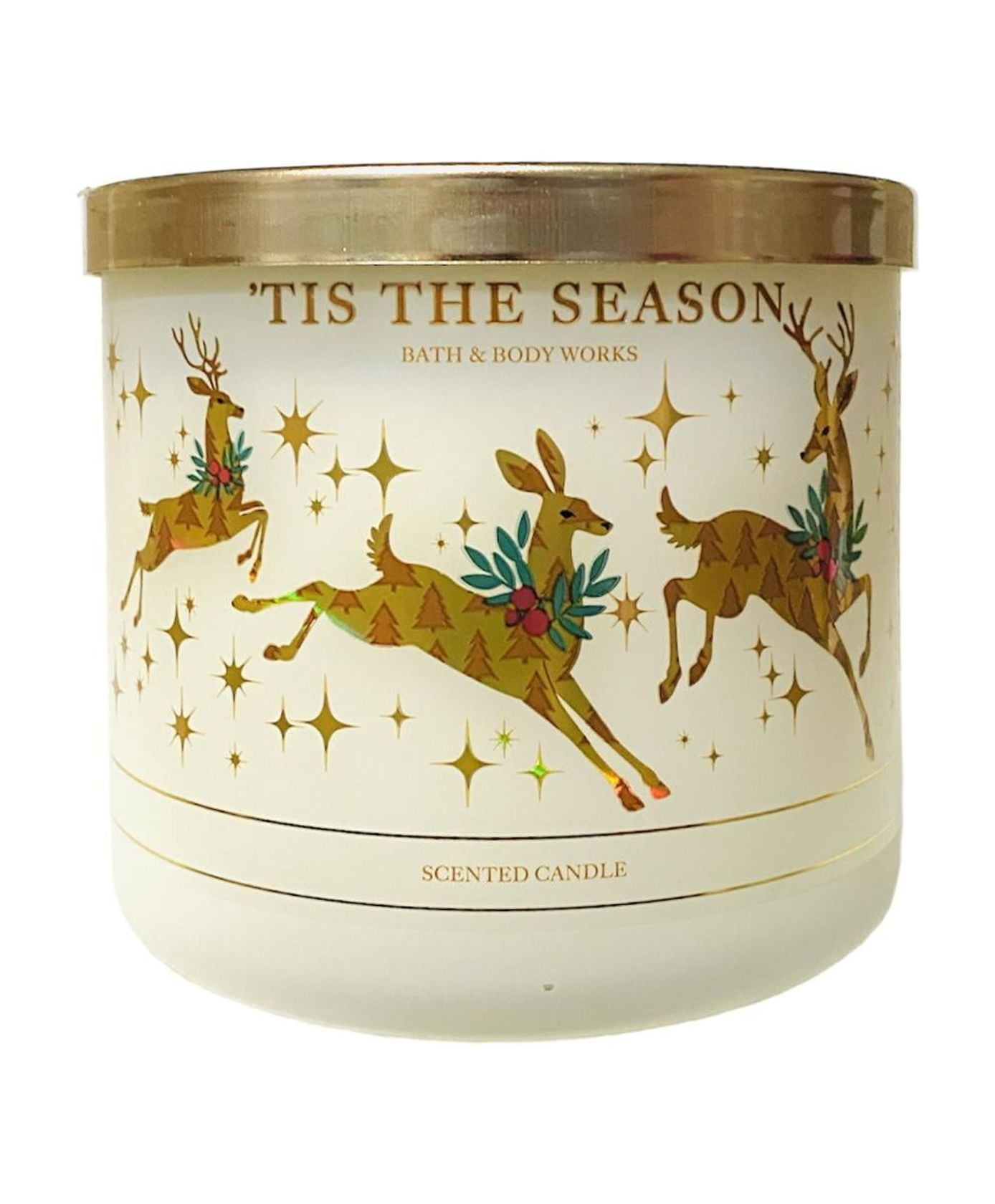 Bath and Body Works 'Tis The Season 3 Wick Scented Christmas