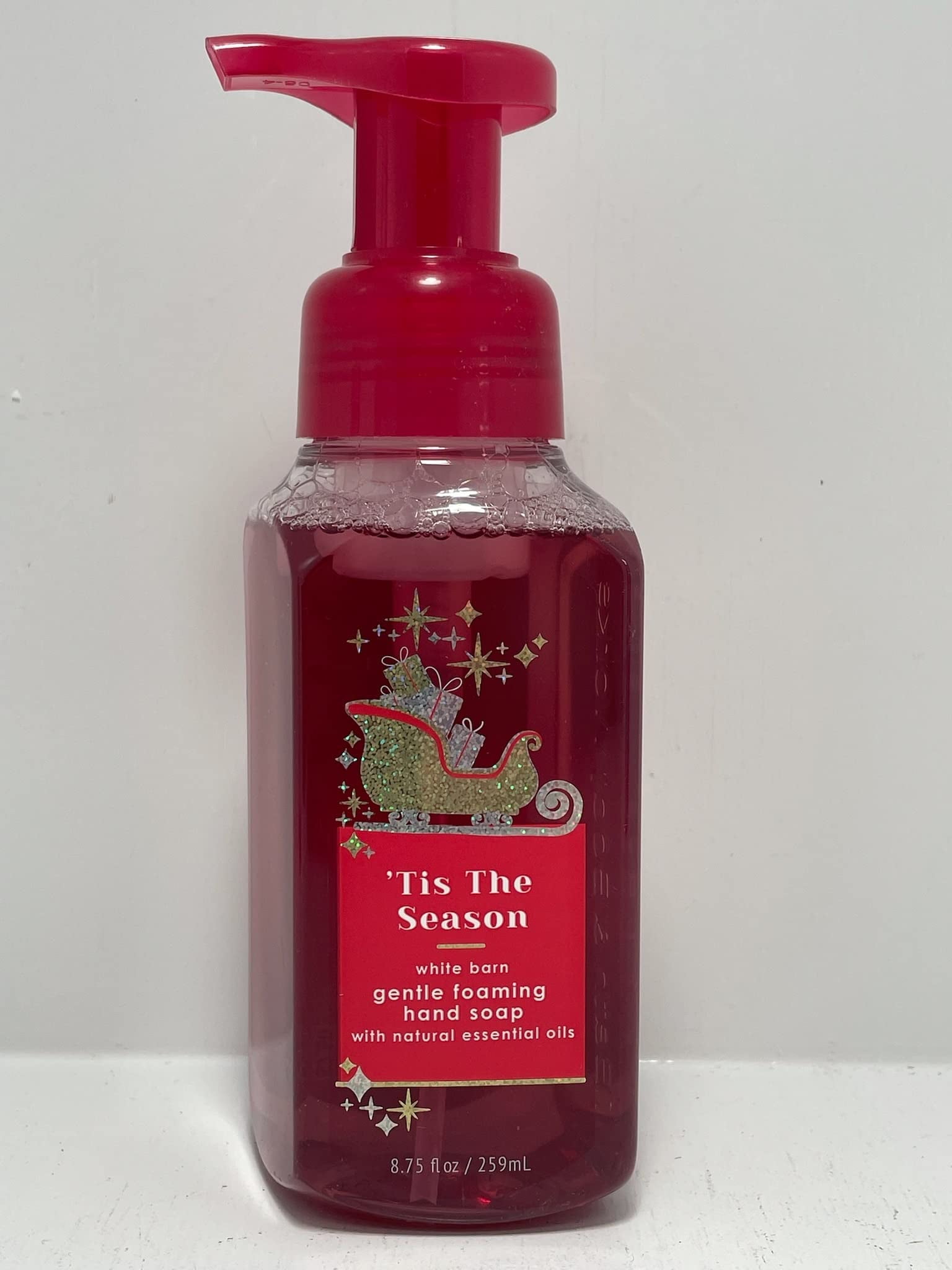 Bath and Body Works Tis The Season Gentle Foaming Hand Soap with 