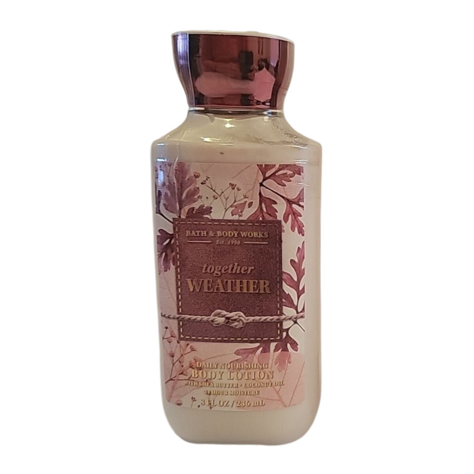 Bath and Body Works Together Weather Daily Nourishing Body Lotion with Shea Butter + Coconut Oil (8 FL OZ / 236 mL)